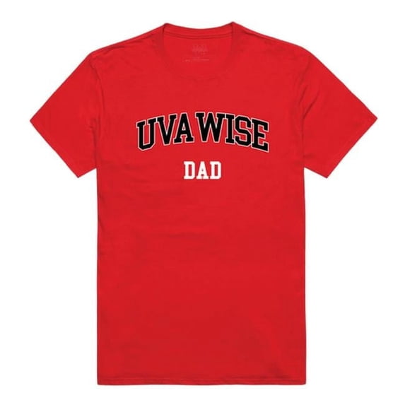 W Republic University of Virginias College at Wise Cavaliers Short Sleeve College Dad T-Shirt, Red - 2XL