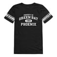 thumbnail image 1 of W Republic  University of Wisconsin-Green Bay Property T-Shirt for Women, Black & White - Large, 1 of 1