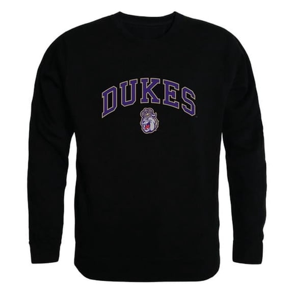 W Republic University of Wisconsin-Madison Campus Crewneck Sweatshirt, Black - Large