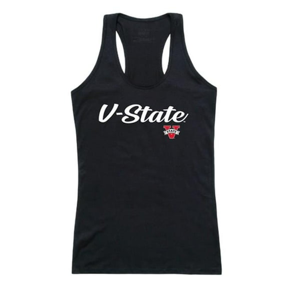 W Republic Valdosta State University Script Tank Top for Women, Black - 2XL