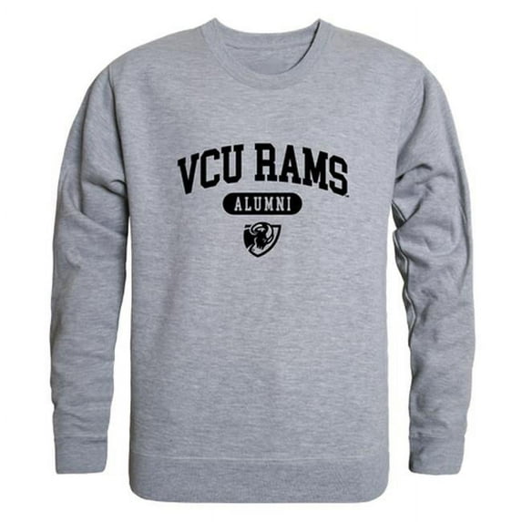W Republic Virginia Commonwealth University Rams Alumni Fleece Sweatshirt, Heather Grey - Extra Large