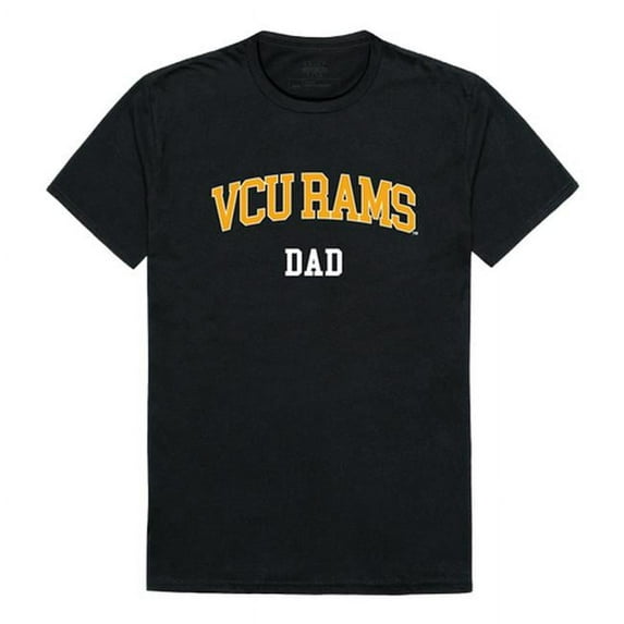 W Republic Virginia Commonwealth University Rams College Dad T-Shirt, Black - 2XL