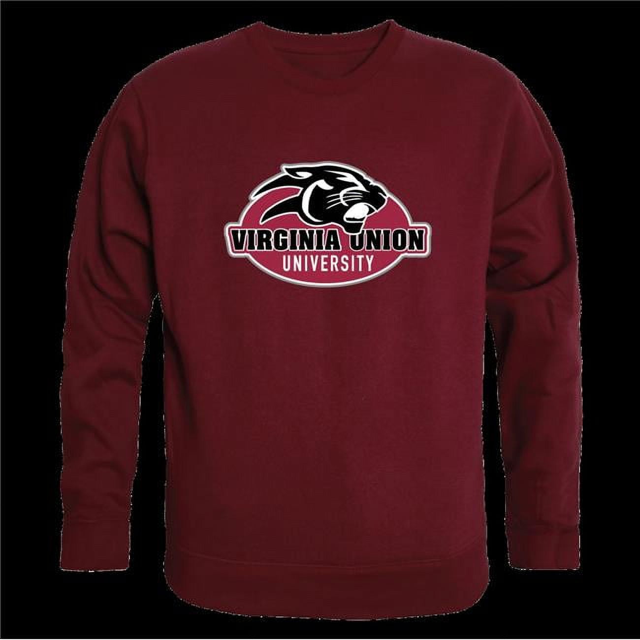 W Republic Virginia Union University Panthers College Crewneck Sweatshirt Maroon Large