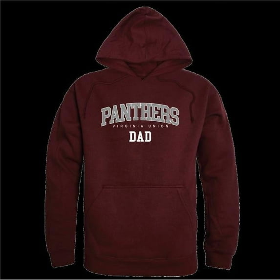W Republic Virginia Union University Panthers Dad Hoodie, Maroon - Extra Large