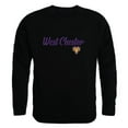 thumbnail image 1 of W Republic  West Chester University Rams Script Crewneck Sweatshirt, Black - Large, 1 of 1