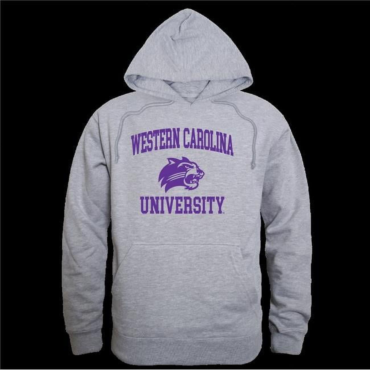 W Republic Western Carolina University Catamounts Seal Hoodie Heather Grey Extra Large