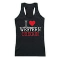 thumbnail image 1 of W Republic  Western Oregon University Love Tank for Women, Black & White - Medium, 1 of 1