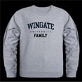 thumbnail image 1 of W Republic  Wingate University Bulldogs Family Crewneck Sweatshirt, Heather Grey - Extra Large, 1 of 1