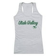 thumbnail image 1 of W Republic 557-210-HGY-03 Women Utah Valley University Wolverines Script Tank T-Shirt, Heather Grey - Large, 1 of 1