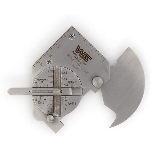 Welding Fillet Gauge Bridge CAM Gauge Pocket Size Weld Seam Throat Inspection Gage Fillet Throat Gauge