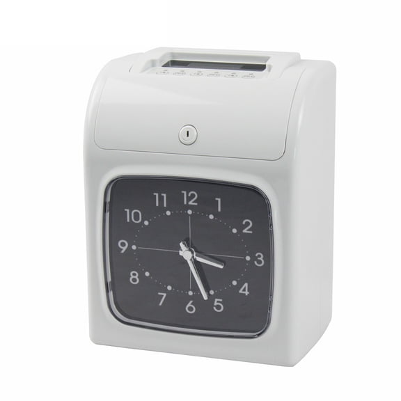 W-S1 Digital Attendance Machine Time Recorder Fingerprint/Password Punch Card Time Clock Office Staffs Check In Punching Machine - Efficient Management