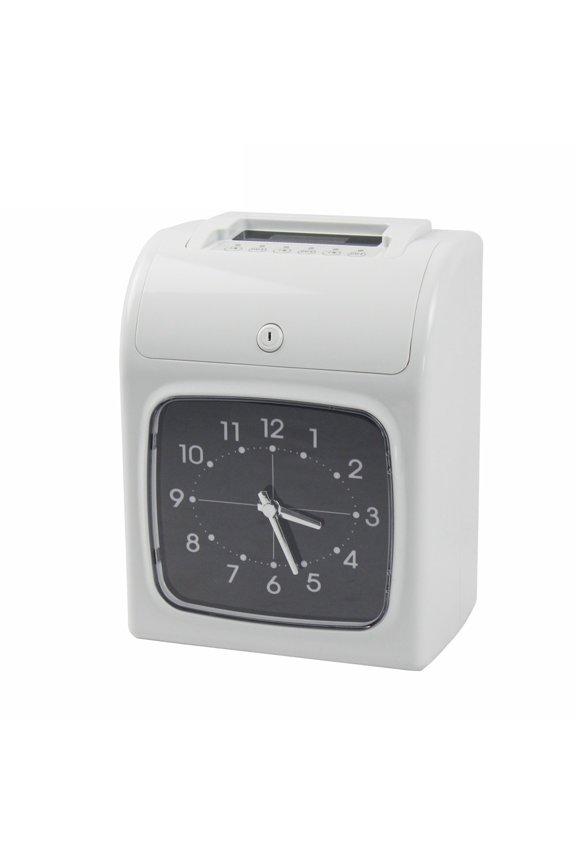 W-S1 Digital Attendance Machine Time Recorder Fingerprint/Password Punch Card Time Clock Office Staffs Check In Punching Machine - Efficient Management