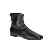 Scoop Women's Stretch Ankle Flat Heel Booties with Back Zip