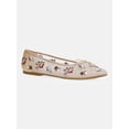 thumbnail image 1 of Scoop Women's Floral Mesh Ballet Flats, 1 of 8