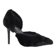 Scoop Women's Faux Fur Stiletto Heels
