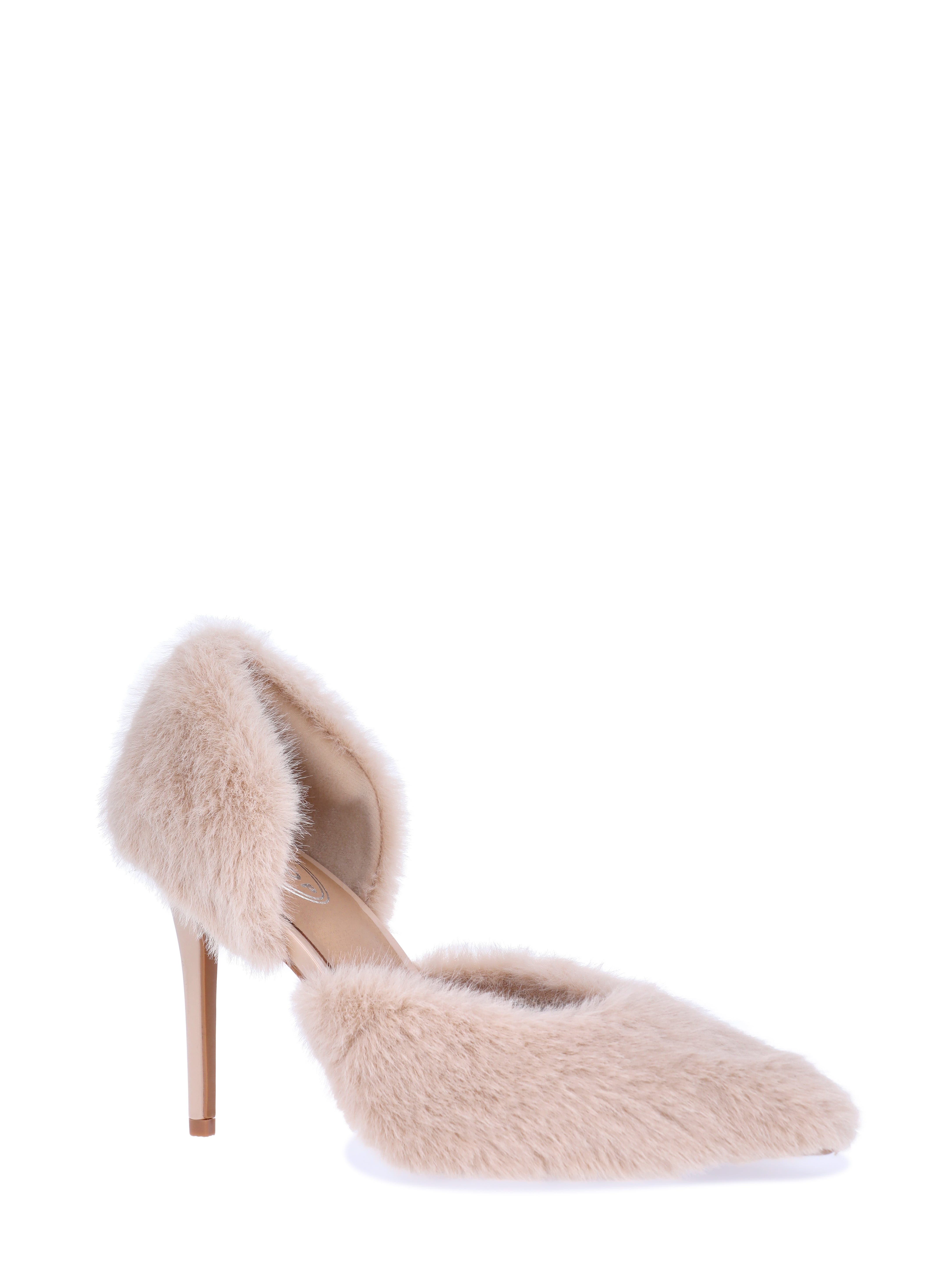 Scoop Women's Faux Fur Stiletto Heels