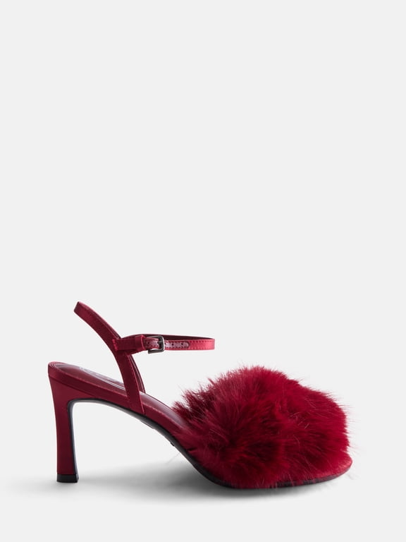 Women's Faux Fur Stilettos