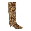 Scoop Women's Knee High Kitten Heel Boots (Wide Wi
