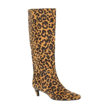 Scoop Women's Knee High Kitten Heel Boots (Wide Width Available)