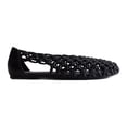 thumbnail image 1 of Scoop Women's Crochet Knot Ballet Flats, 1 of 7