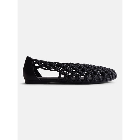 Women's Crochet Knot Ballet Flats
