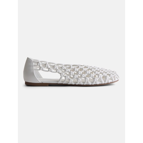 Scoop Women's Crochet Knot Ballet Flats