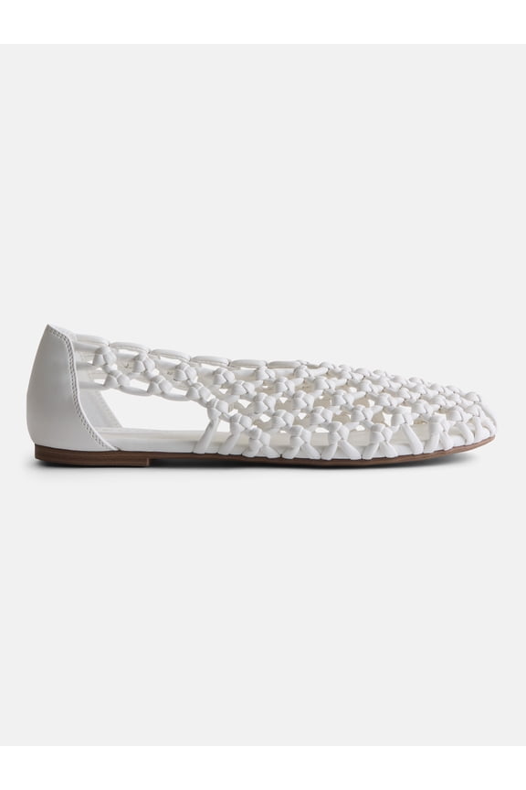 Women's Crochet Knot Ballet Flats