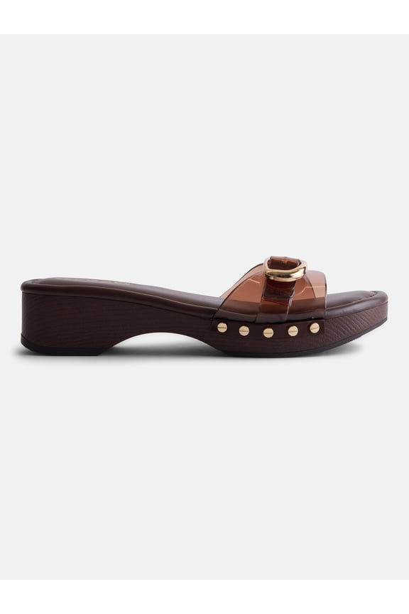 Women's Jelly Buckle Sandals