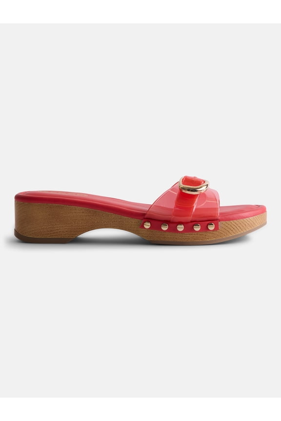 Women's Jelly Buckle Sandals