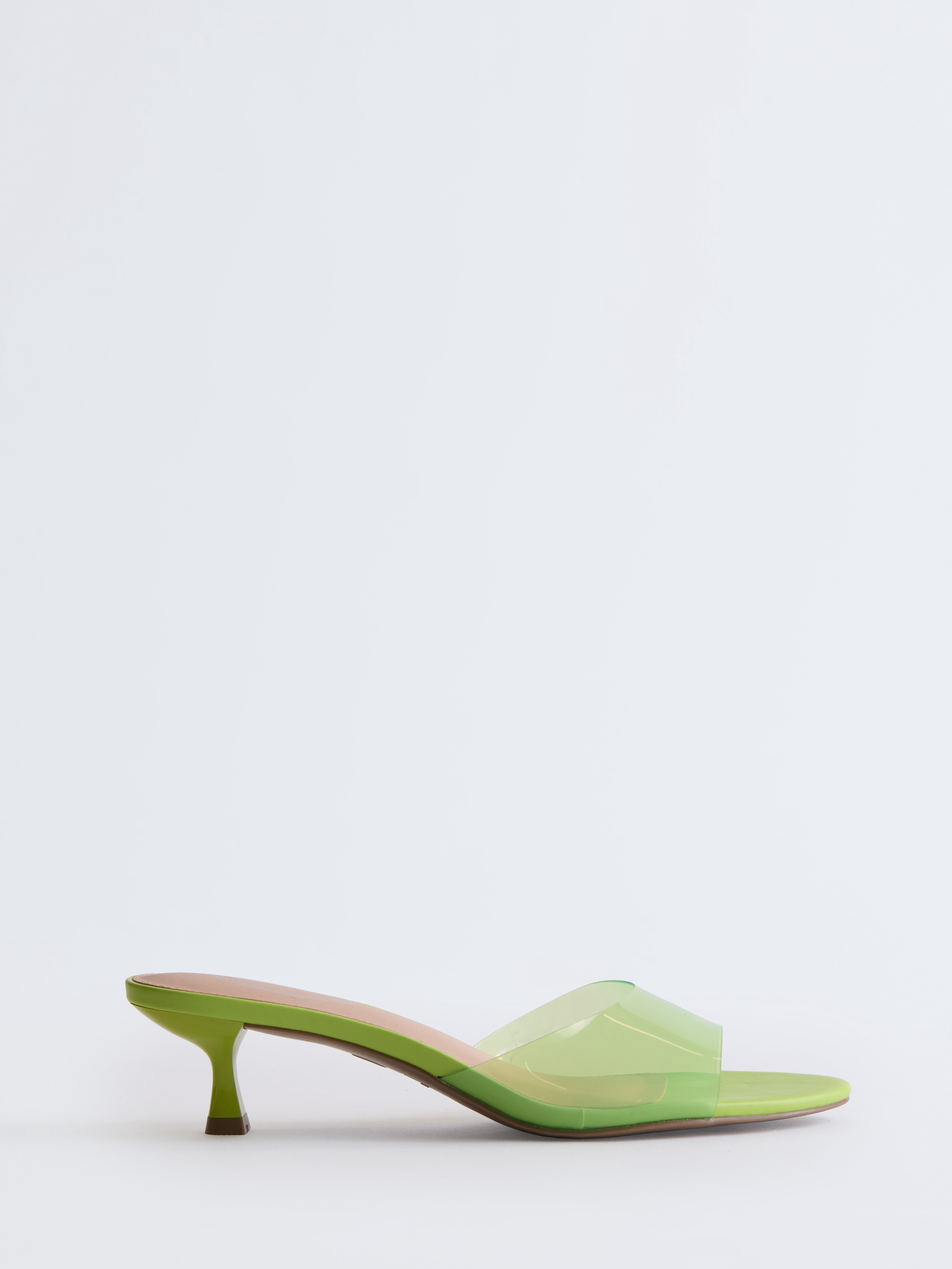 Scoop Women's Jelly Slide On Kitten Heels