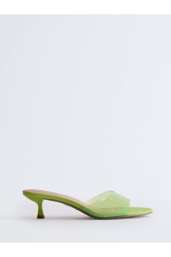 Women's Jelly Slide On Kitten Heels