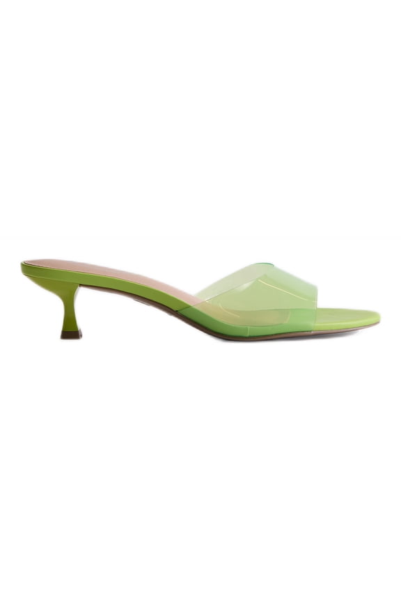 Women's Jelly Slide On Kitten Heels