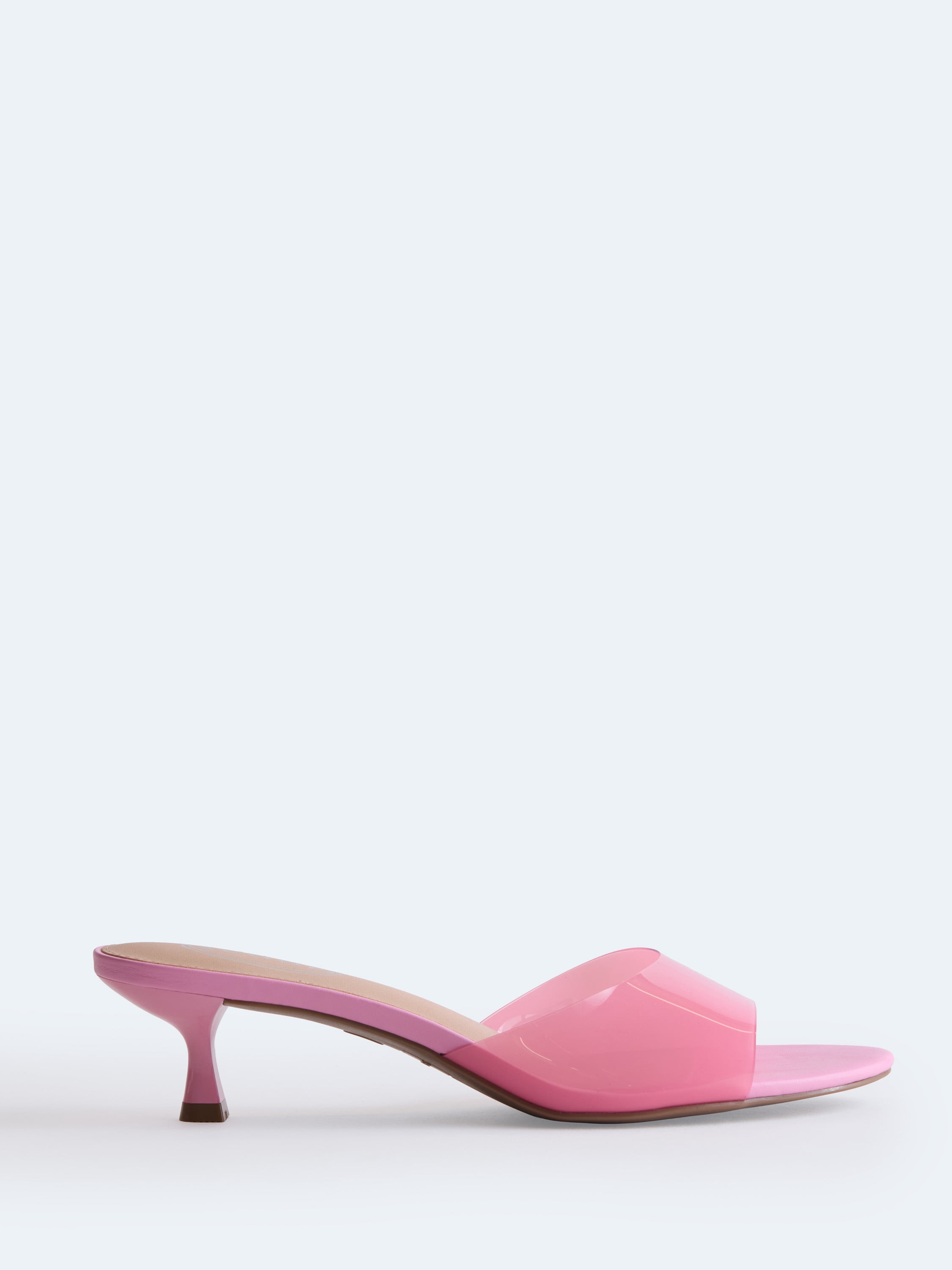 Scoop Women's Jelly Slide On Kitten Heels