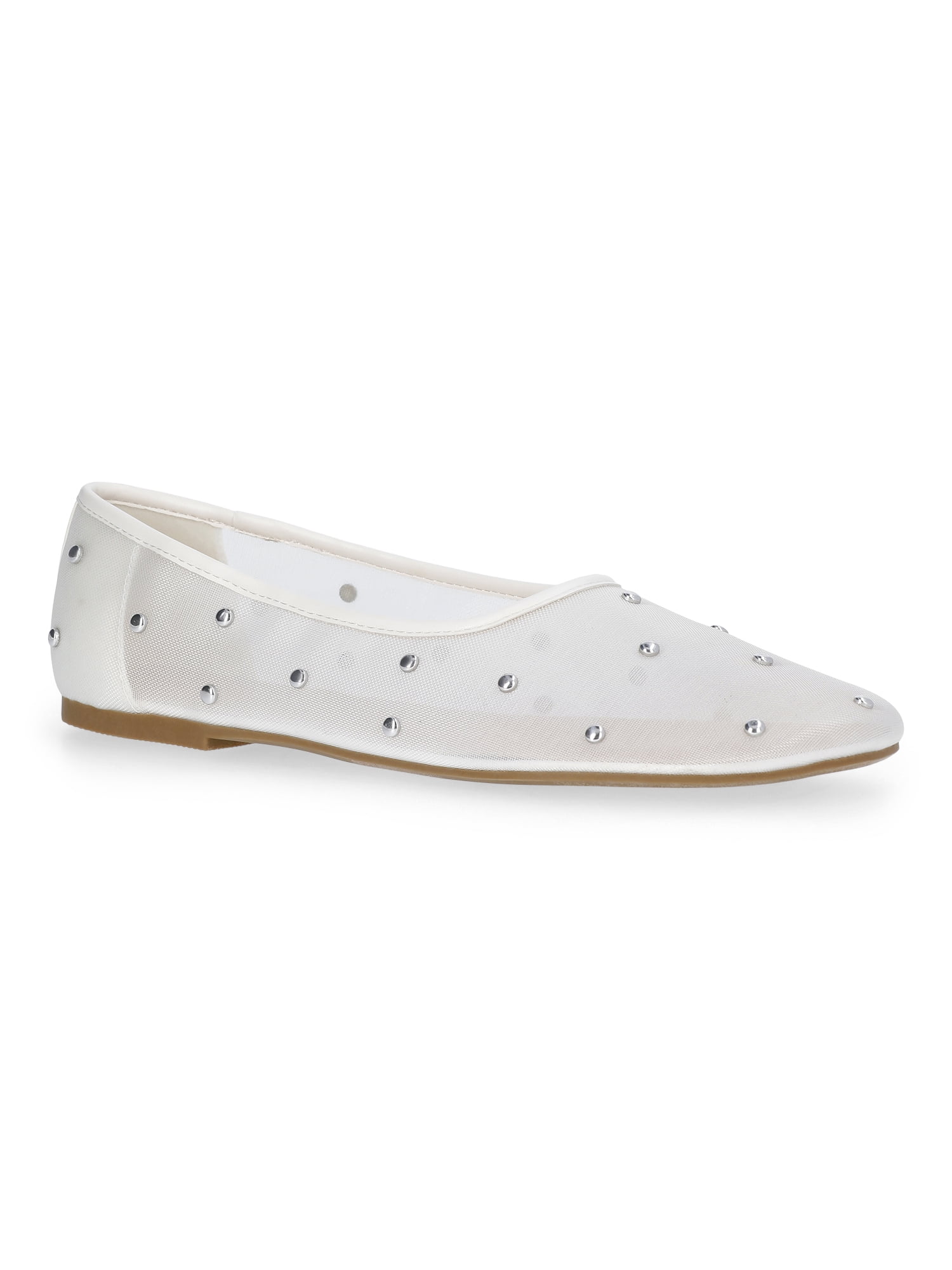 Scoop Women's Studded Mesh Flats