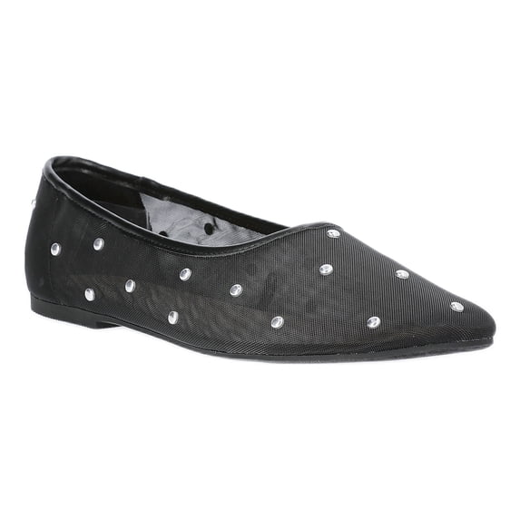 Scoop Women's Studded Mesh Flats
