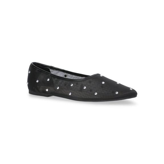 Scoop Women's Studded Mesh Flats
