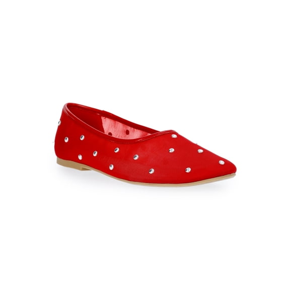 Scoop Women's Studded Mesh Flats