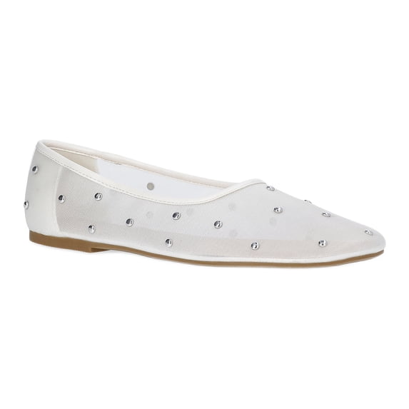 Scoop Women's Studded Mesh Flats