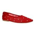 thumbnail image 1 of Scoop Women's Studded Mesh Flats, 1 of 8