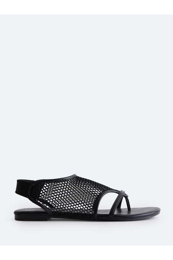 Women's Mesh Hood Thong Sandals