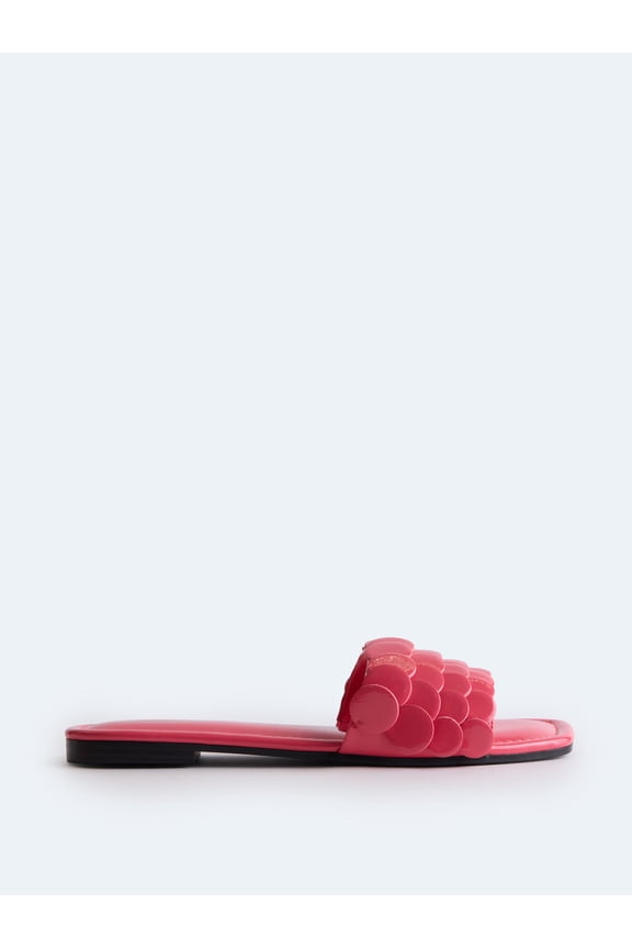Women's Paillette Slip On Sandals