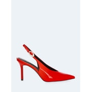Devil Wears Prada Scoop Collection Women's Pointed Toe Slingback Heels