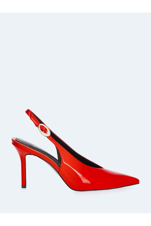 Devil Wears Prada Scoop Collection Women's Pointed Toe Slingback Heels