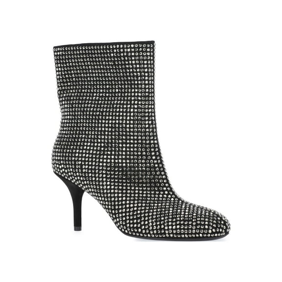 Scoop Women's Rhinestone Embellished Heeled Booties