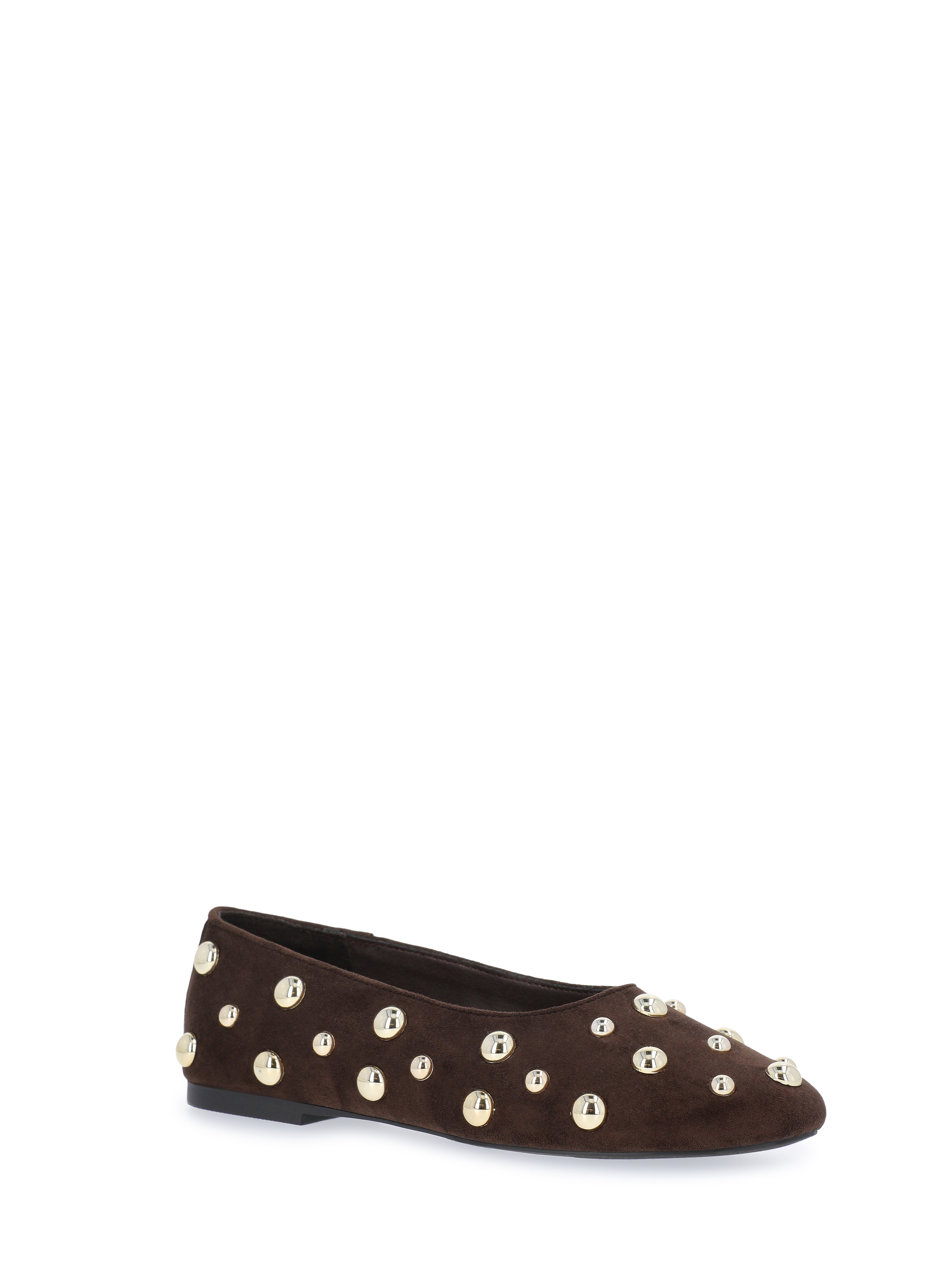 Scoop Women's Studded Faux Leather Ballet Flats