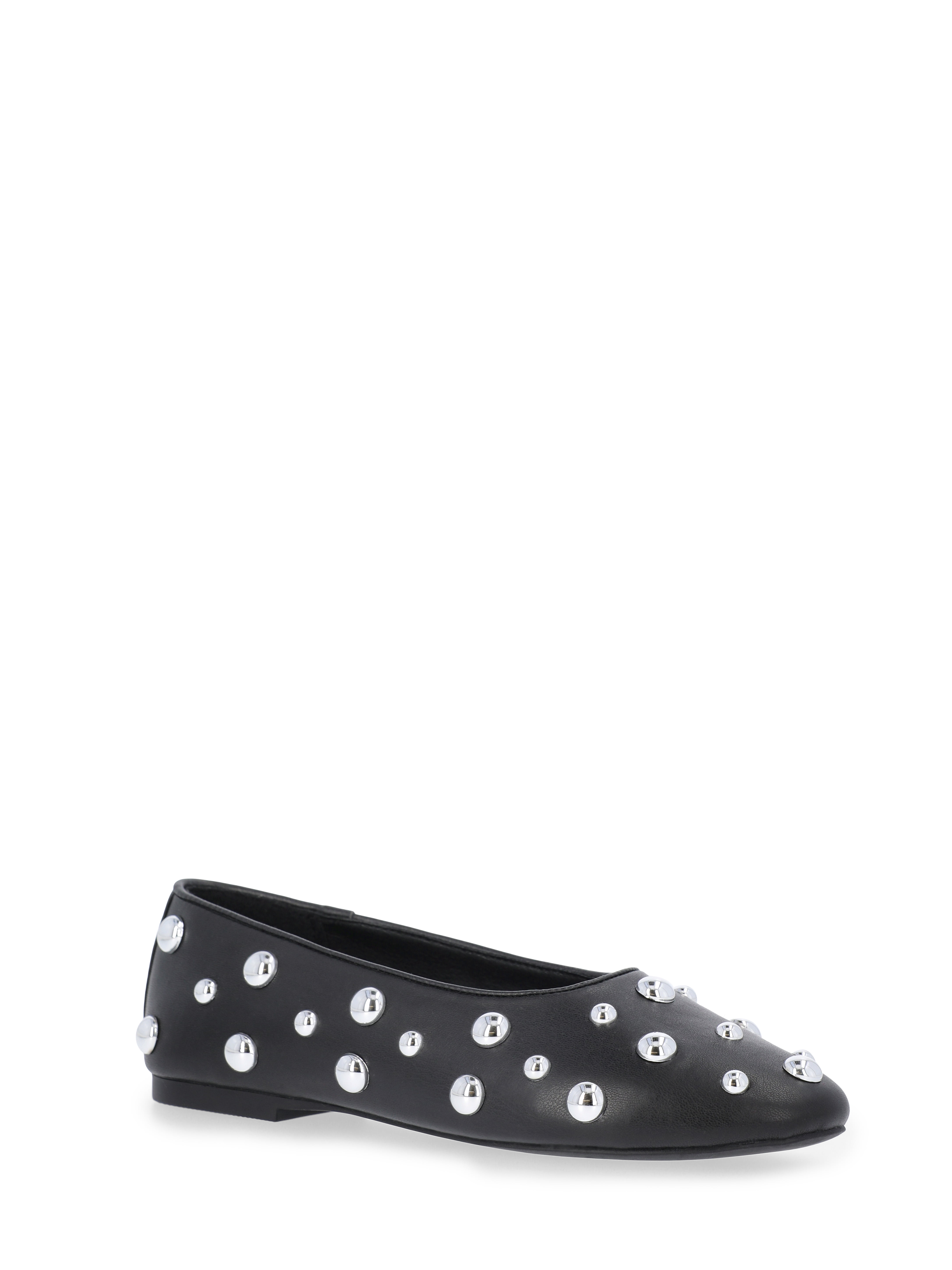 Scoop Women's Studded Faux Leather Ballet Flats