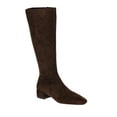 thumbnail image 1 of Scoop Women's Faux Suede Knee High Stretch Block Heel Boots (Wide Width Available), 1 of 5