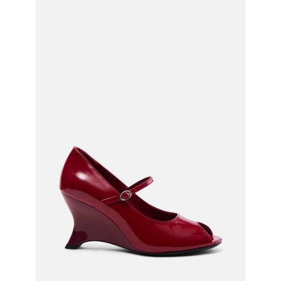 Scoop Women's Mary Jane Dress Wedge Heels