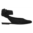 thumbnail image 1 of Scoop Women's Faux Suede Ankle Wrap Ballet Flats, 1 of 7