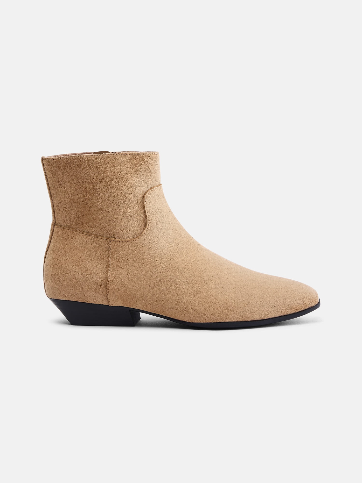 Scenario Women's Faux Leather Ankle Booties (Wide Width Available)